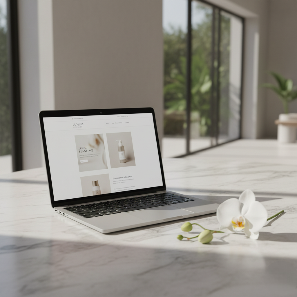 Lumina website design